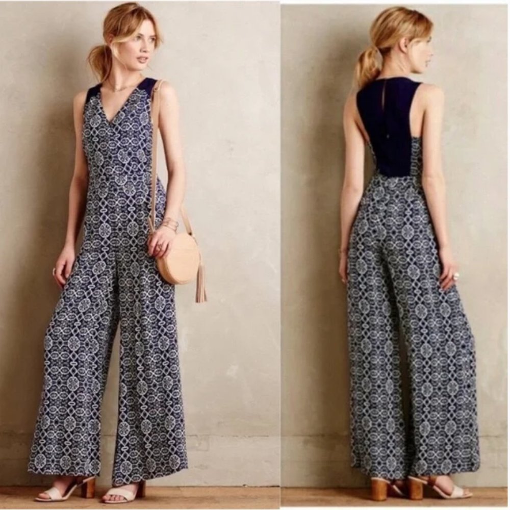 Elevenses Anthropologie  | Size US 6 Audra Jumpsuit